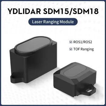 YDLIDAR SDM15 High Precision Laser Ranging Sensor Module TOF Range 15M Anti-glare 60kLux for ROS ROS2 RaspberryPi Jetson Robotics