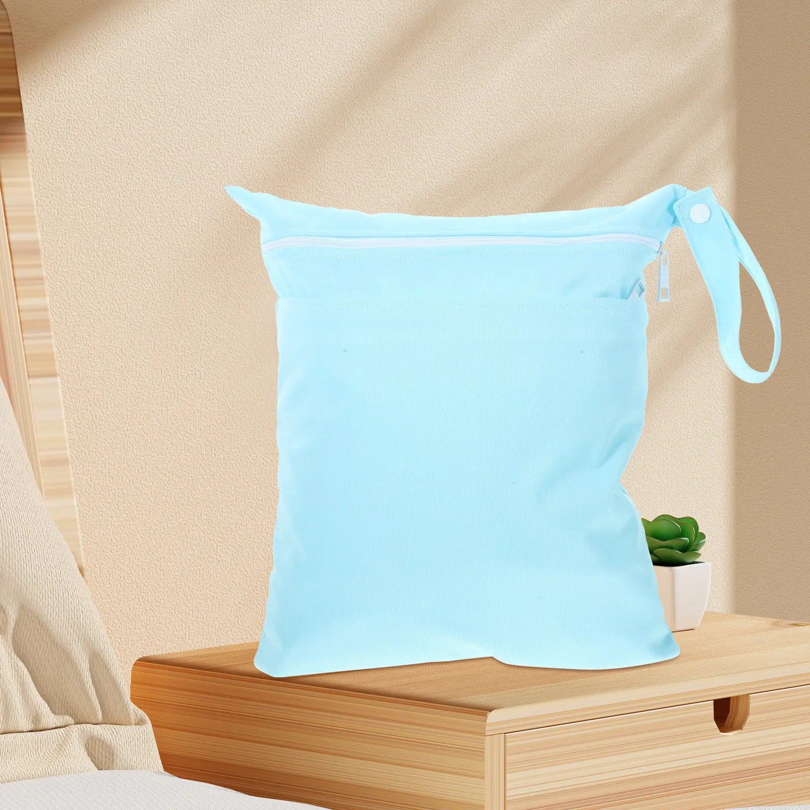 

2Pcs Travel Storage Bag Large Capacity Wet Bag for Swimwear Quick-Dry Pul Material Laundry Organizer for Bathroom Dorm Shoes