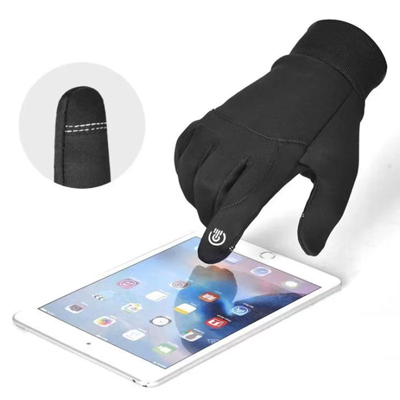 

Мотоциклетные перчатки для женщин, осенне-зимние теплые нескользящие перчатки с сенсорным экраном для бездорожья, мужские перчатки для спорта на открытом воздухе, предметы для бега