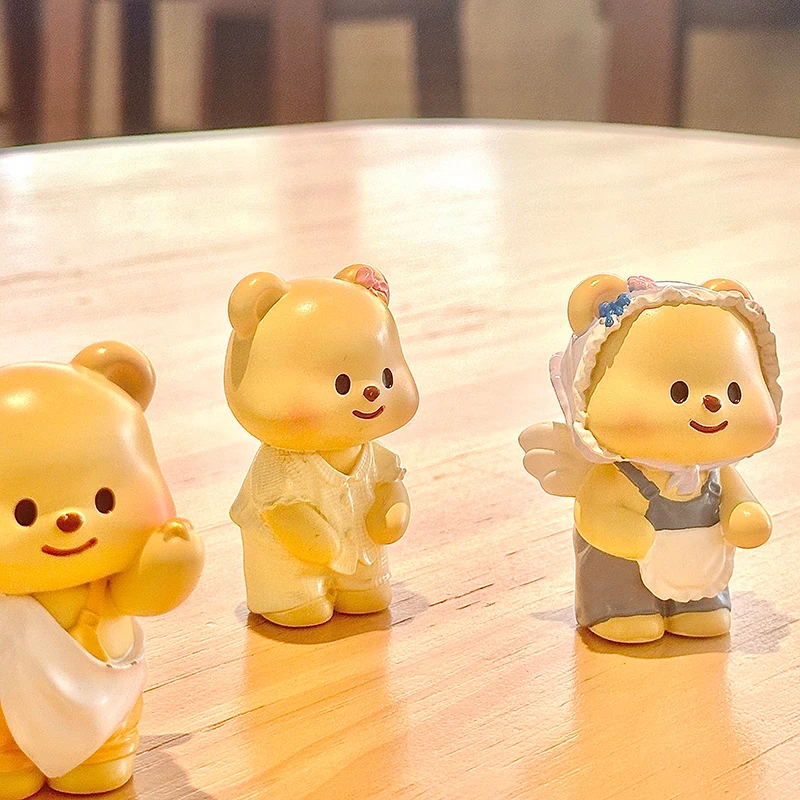 2024 New Butter Bear Change Blind Box Girl Exclusive Fashion Ornaments Hand Do Mysterious Surprise Waiting For You To Open