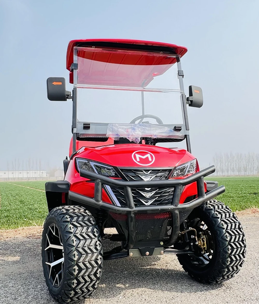 Golf Cart Factory Direct Sales 4 Wheel Golf Cart 2 4 6 Seater Lithium Off Road Utility Vehicles 48V 72v Electric Golf Cart