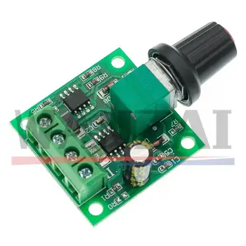 DC 1.8V 3V 5V 6V 12V 2A PWM Regolatore di velocità del motore Regolatore di velocità del motore a bassa tensione PWM 0 ~ 100% Modulo di azionamento regolabile