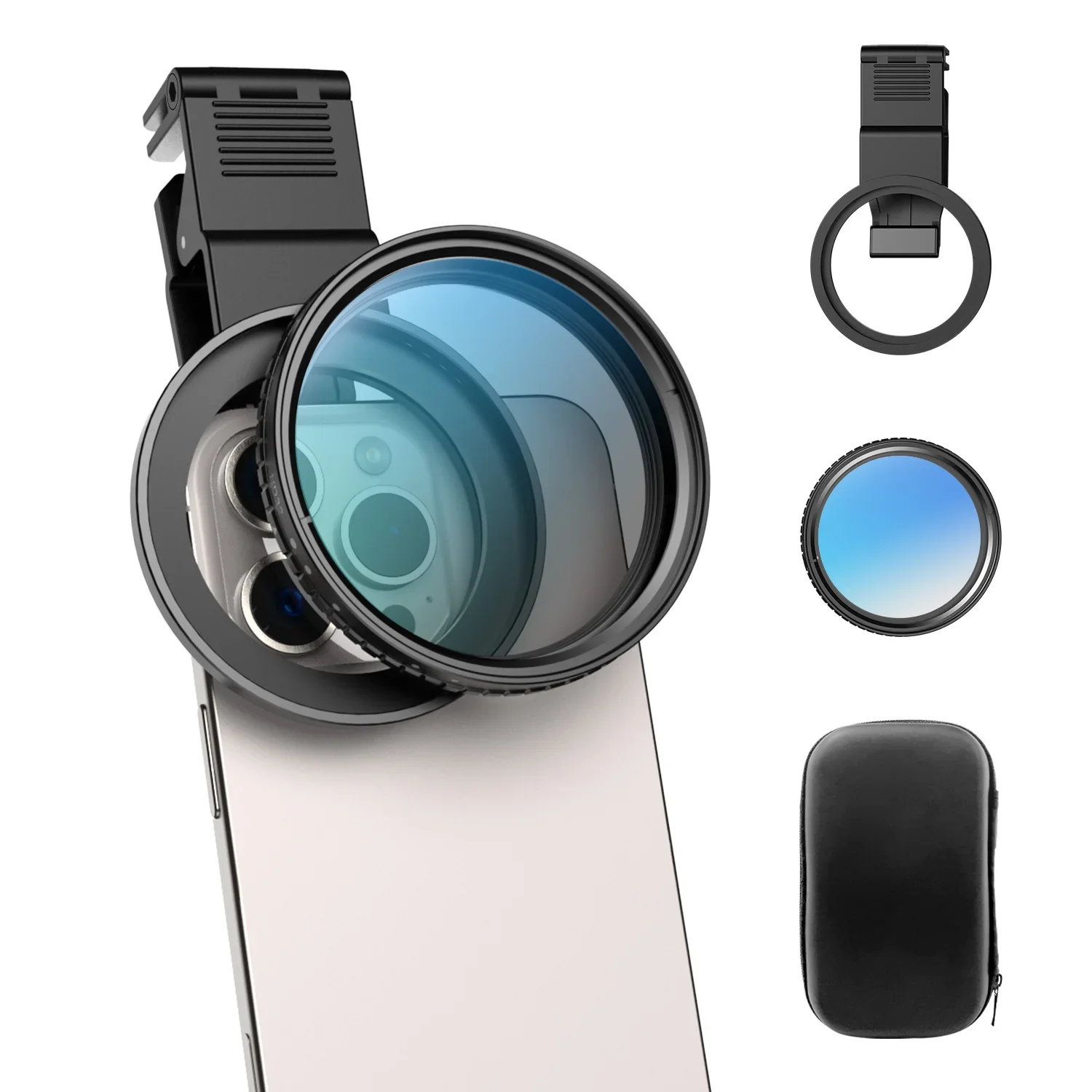 

67mm Phone CPL Polarizing Filters/ND 32/ND 400 Filters With Universal Clip For DSLR Nikon Canon IPhone Samsung All Phones