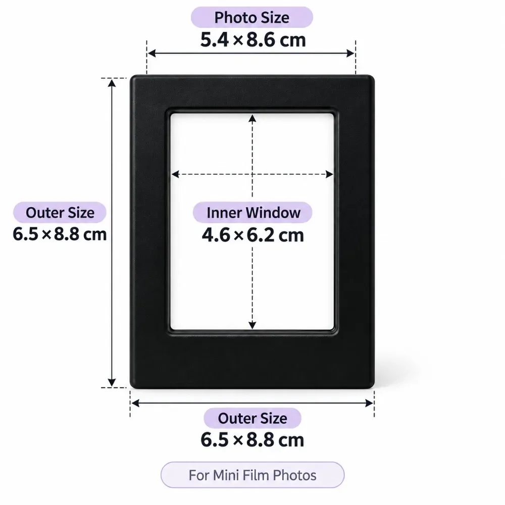 School Office Magnetic Photo Frames 10 Pack