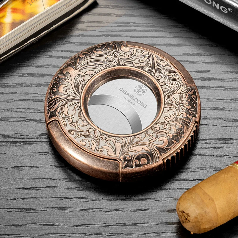 

Ножницы для сигар премиум-класса — европейский дизайн, ширина 30 мм, подарочная готовая упаковка