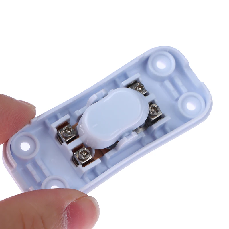 Household Light Switch AC 250V ON/OFF Table Desk Lamp Cord Toggle Rocker Switches Control For LED Lights Wiring Electric Switch