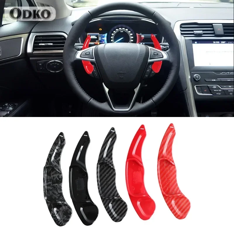 

For Ford Mondeo Taurus Edge Explorer Lincoln MKC MKX Auto Steering Wheel Rear Shift Paddle Car Shift Equipment Semi Automatic