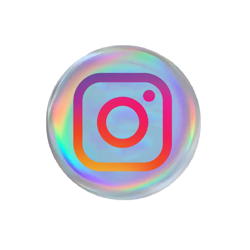 Laserowy Holograficzny Nadruk NFC Dotykowy NFC215 Duża Pamięć 504 Bajty Naklejka NFC z Epoksydową Powłoką do Google Recenzji Instagram WhatsApp