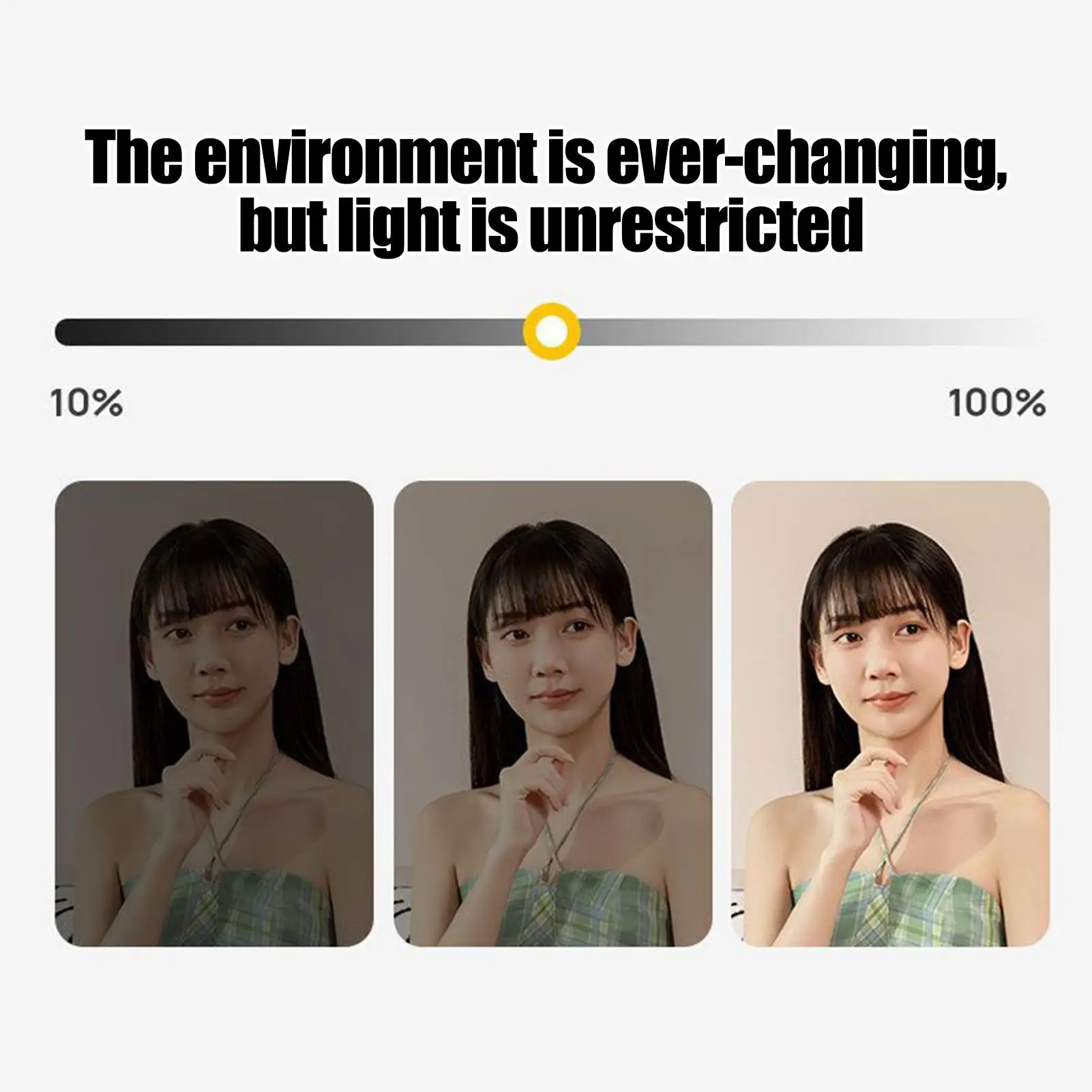 Selfie Light Camera Light With 3 Colors Lighting And RGB Mode Rechargeable Clip On Lamp For Travel Conference Video Recording