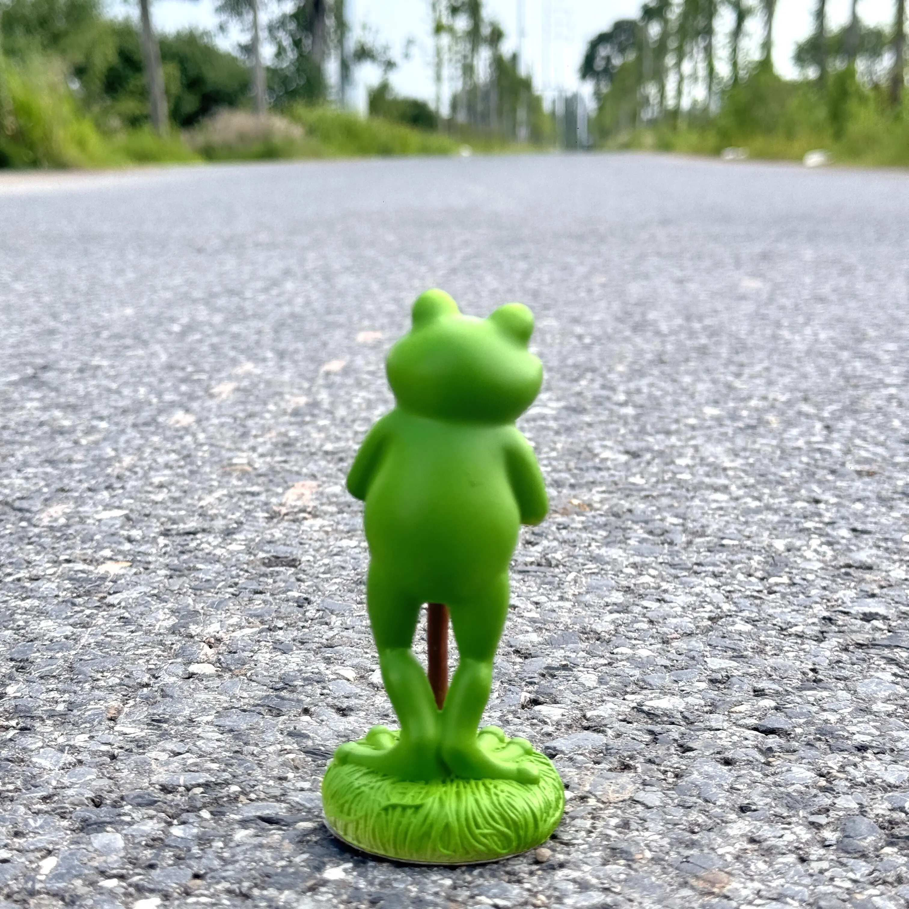 1Pc Charming Green Frog Garden - đánh giá và giá Plant Parent Pot