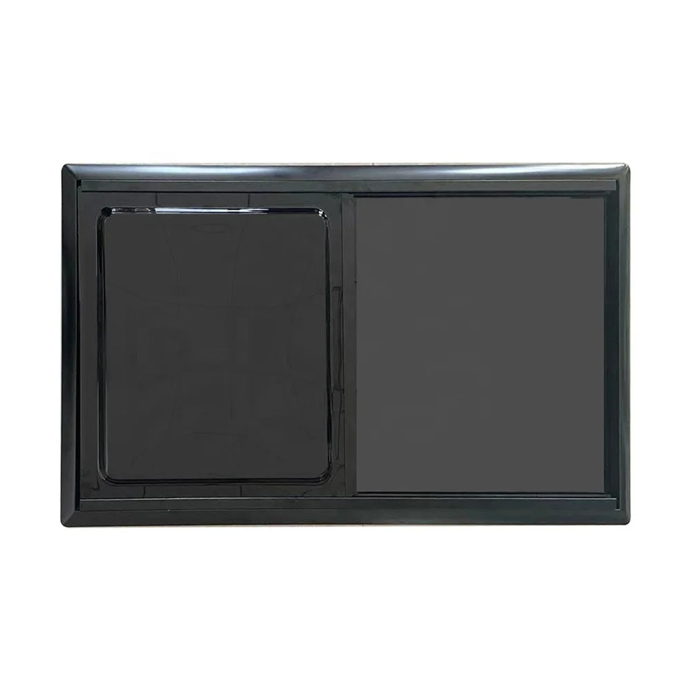 Aluminum Alloy Frame Easy To Install Side Caravan/Motorhome RV RV Double Glass Caravan Motorhome Window Sliding Window Camper
