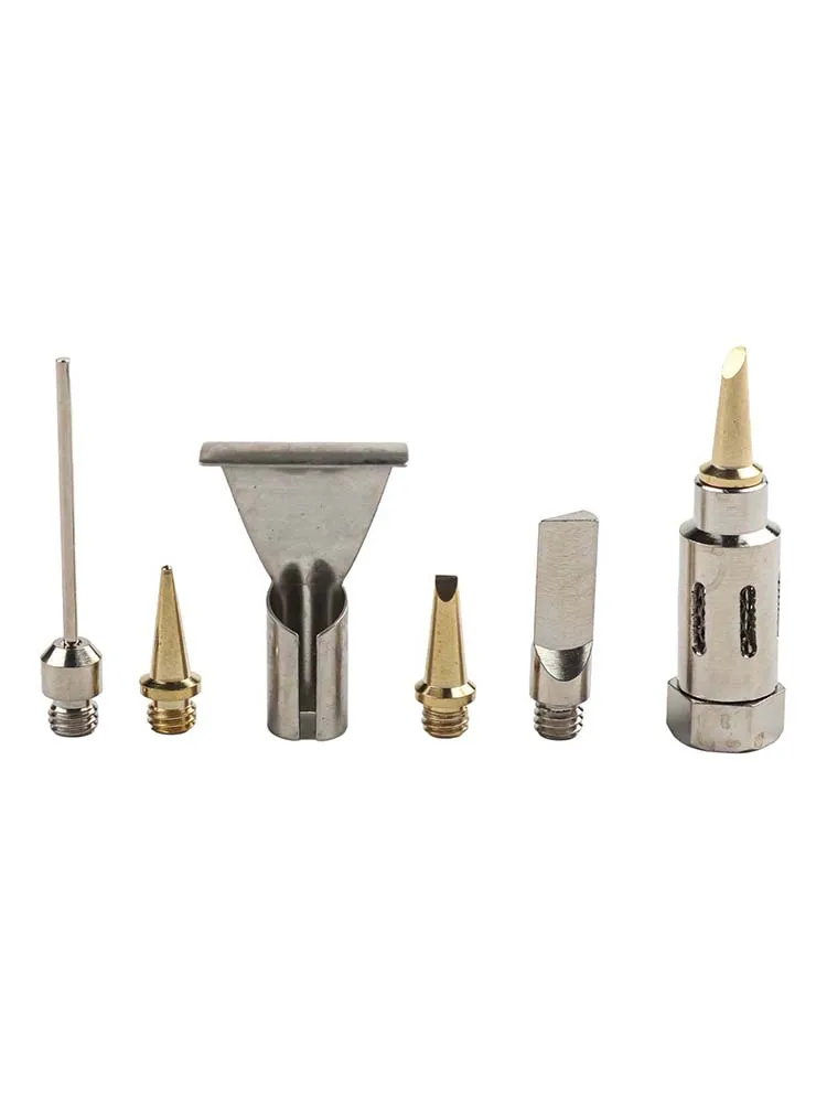 Metal Tips Gas Torch Head Silver Chic Appearance Easy Maintenance Tips Lightweight Design Long-Lasting Performance