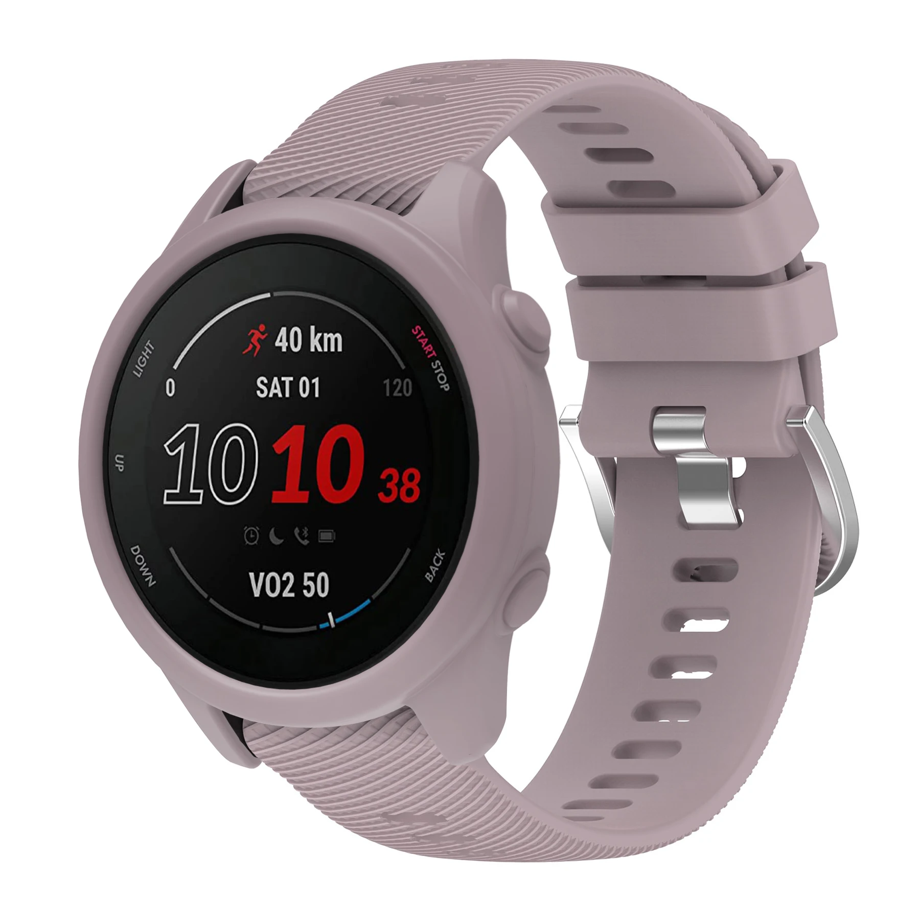 Funda protectora completa para Garmin Forerunner 255 265, funda protectora de silicona suave para reloj inteligente Forerunner 255