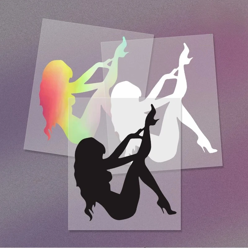 

Bold Sexy Vinyl Car Stickers - Waterproof Scratch-Resistant Decals for Bumpers/Windows, Personalized Auto Decoration