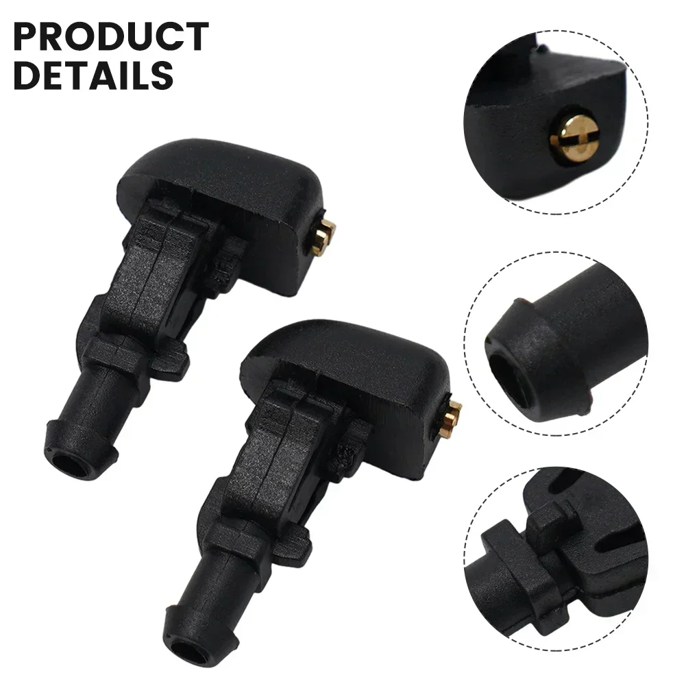 2pc Windshield Fluid Jet Nozzle 3W7Z-17603-AA 3W7Z17603AA 4F9Z17603AA FC4Z17603B For Crown 2003-2011 For Flex 2009-2013