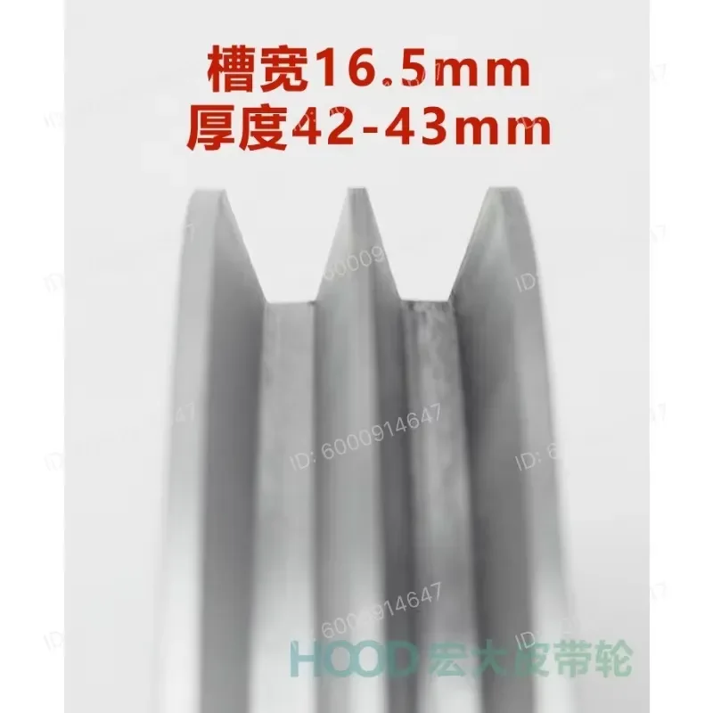 Diameter 280/300/320mm A2 Triangular Belt Wheel Type A Double Groove Outside Cast Iron Motor Belt Disk Motor Accessories