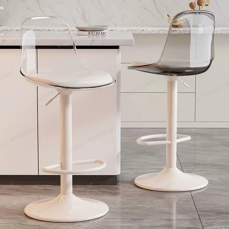 

Bar chair high stool liftable rotating bar chair checkout page chair with backrest home wind