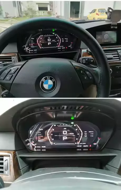 شاشة عرض السيارة عداد السرعة الرقمي العنقودية LCD لوحة القيادة ل F10 F15 F16 F30 F20 F32 F22 F02 E90 F12 F26 F25 لوحة القيادة