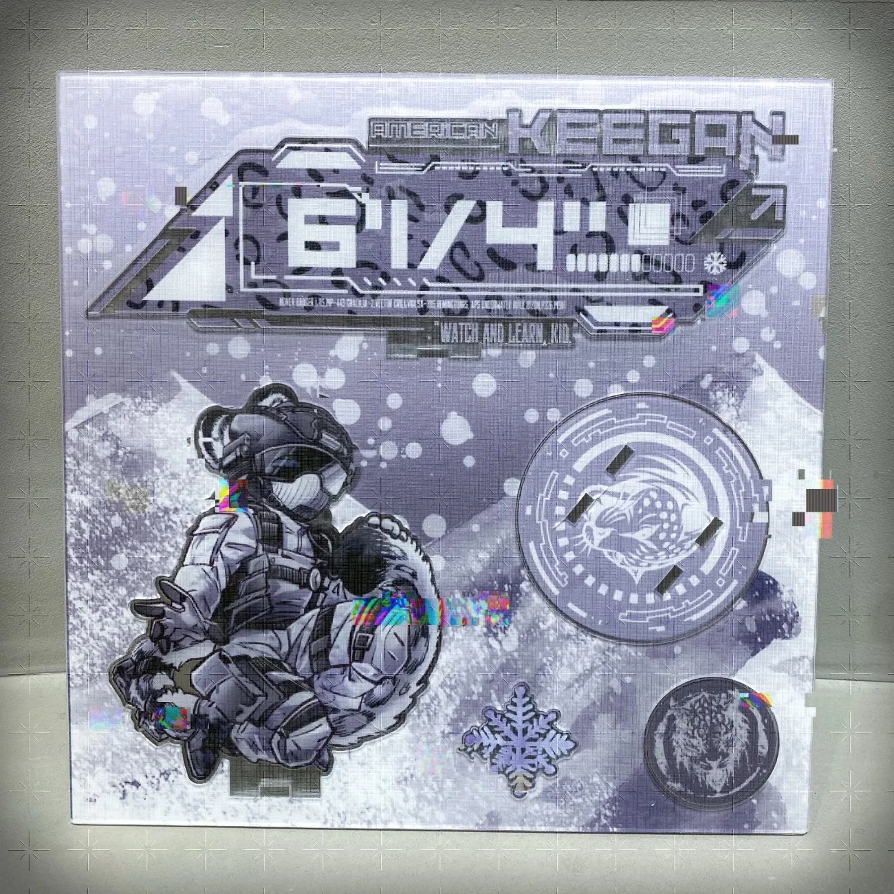 COD Call of Duty لعبة محيطية من الأكريليك بطاقة قائمة كاملة الصفحة Q نسخة لتزيين سطح المكتب وادي doujinshi