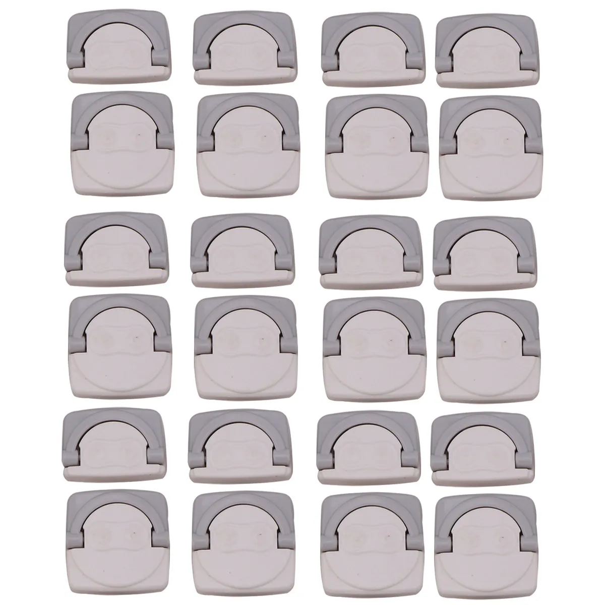 

24Pcs Childproof Socket Covers Baby Safety Plastic Secure Electric Outlet Protectors Tight Plug Socket Covers