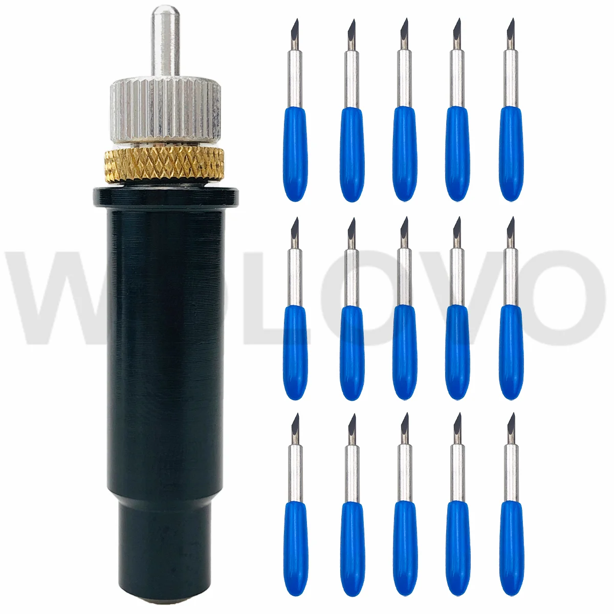 

Deep Point 15pcs 60 Degree Plotter Cutter for Maker 4 3 Explore 3 Air and 1pc Latest Holder
