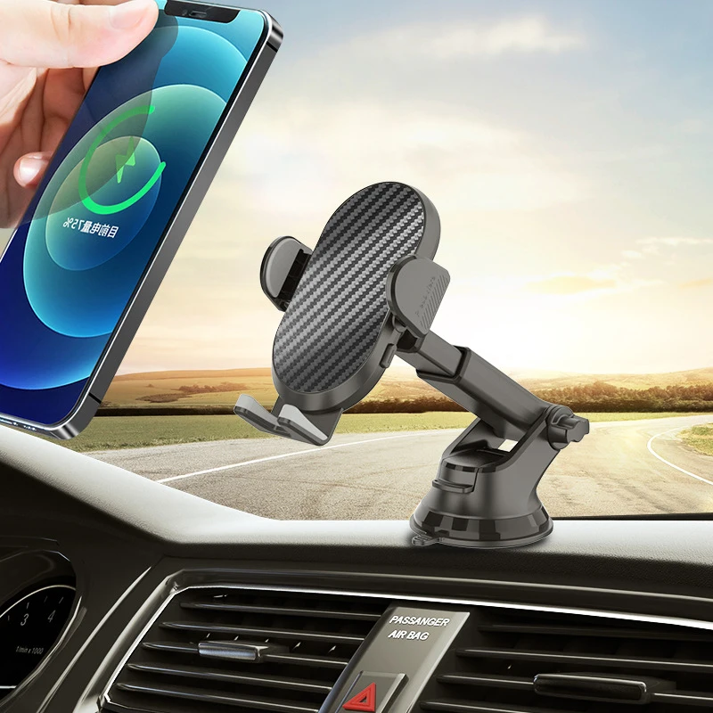 Phone Holder For Car Phone Holder Mount Automobile Cell Holder Mount For IPhone Universal Car Dashboard Mount Fit All Phone image 2