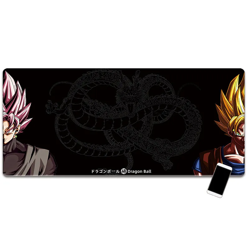 Hochauflösendes Druck-Mauspad der Dragon Ball Super Z Serie mit Son Goku, große Kantenverstärkung, Computer-Schreibtischunterlage