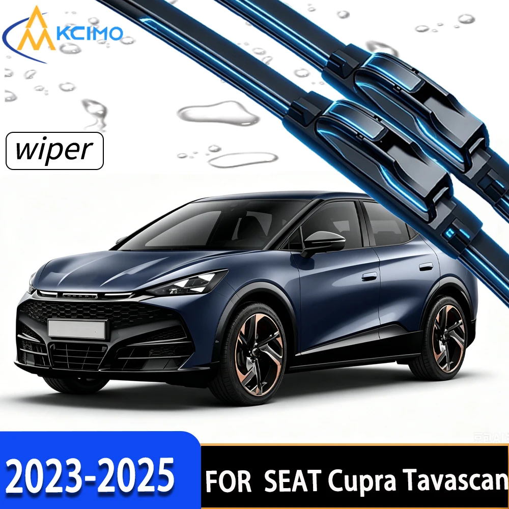 

High-Performance Front Windshield Wipers, Ultra-Durable Rubber, Exact Direct Fit for SEAT Cupra Tavascan 2023-2025