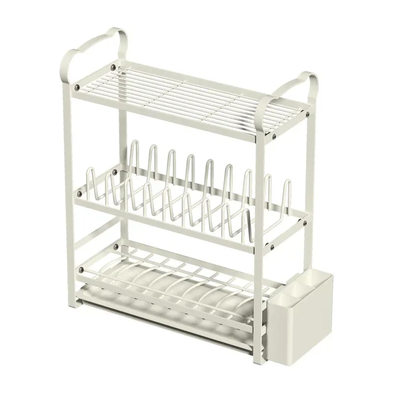 Dishes Drain Multifunctional Storage Kitchen Shelf Chopsticks Knife Cutting Board Dry Cleaning