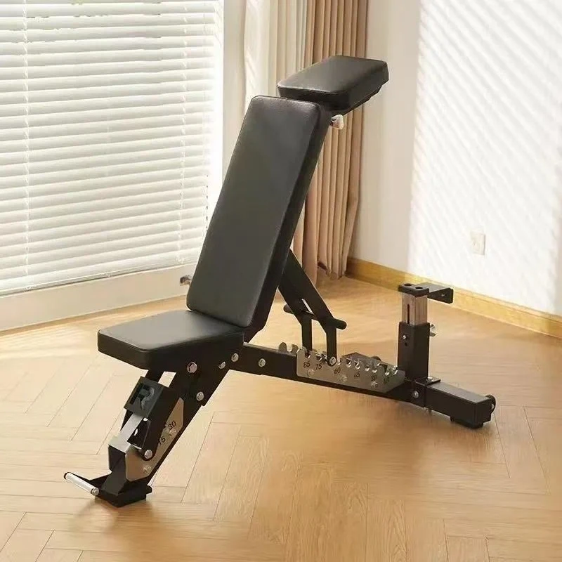 2025 Hot Sale Three Stage Adjustable Multi Dumbbell Bench Tilt Down Flat Push Up Fly Exercise Equipment for Home Gym Workout