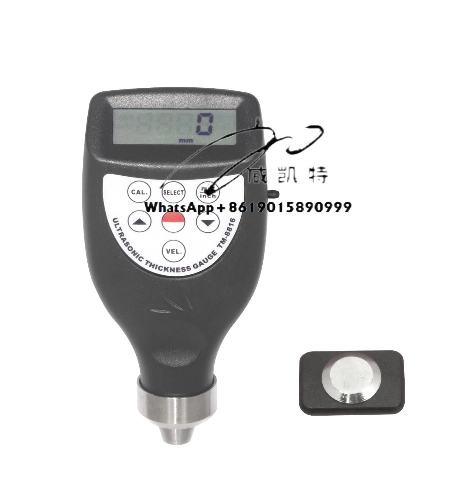 Ultrasonic Thickness Gauge Pipe Thickness Gauge TM-8816C 1.0~200 mm (steel)