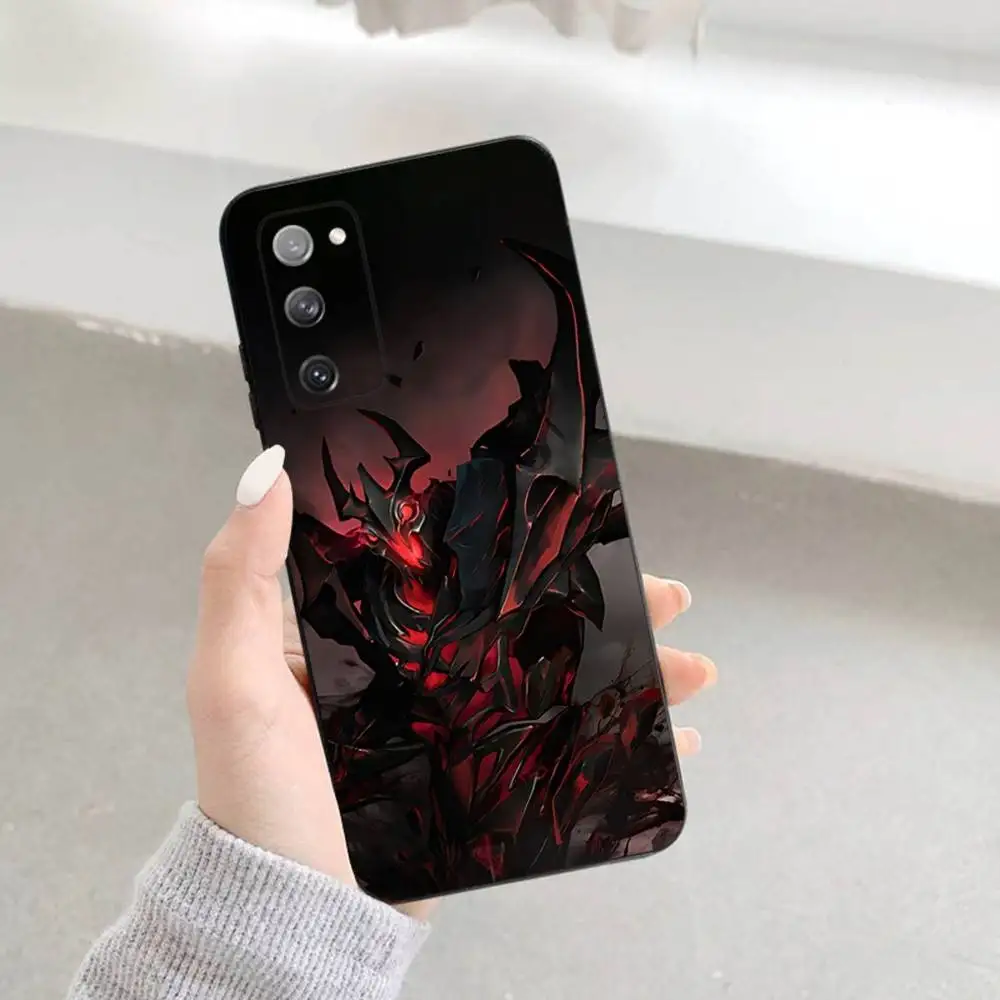 حافظة هاتف Game D-DotaS 2 لهاتف سامسونج S 25,24,23,22,30,21,10,9,Ultra,Plus,Lite,FE,4,5G حافظة سوداء ناعمة #5