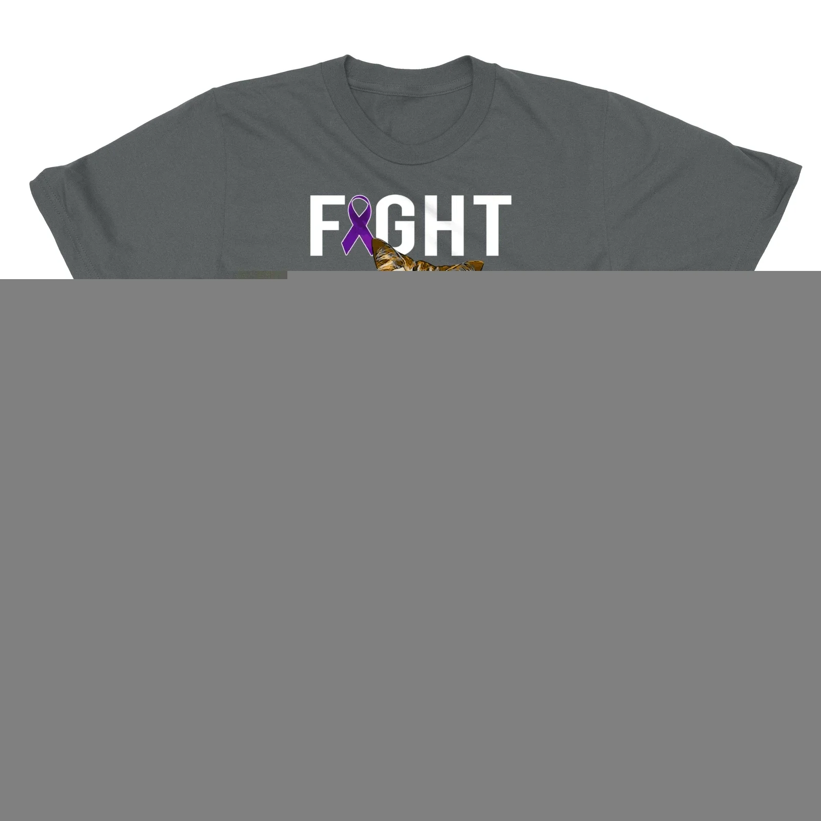 Fight Fibromyalgia Unbreakable Meow Boxing Men''s T-Shirt