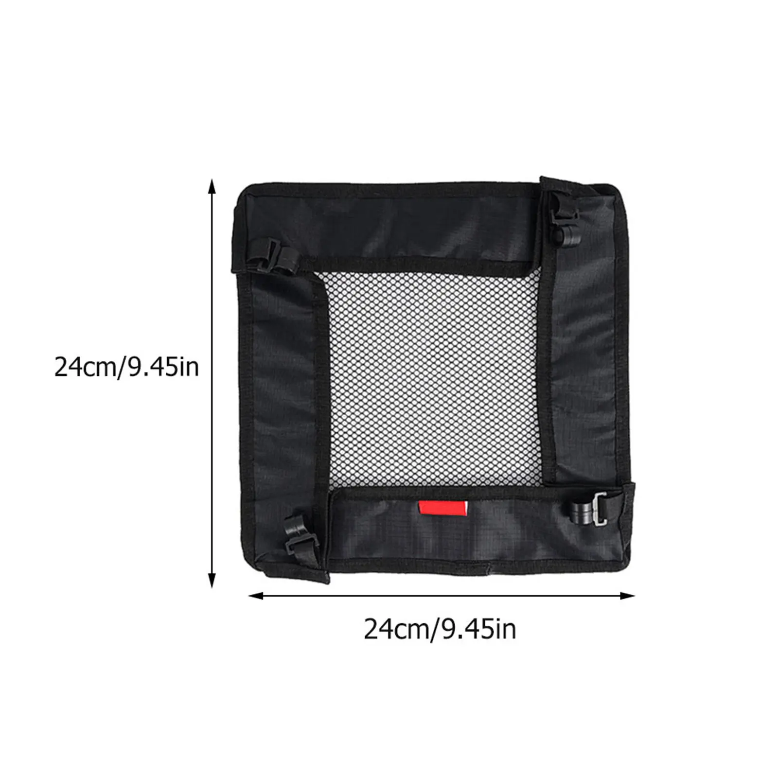 2Pcs Breathable Hexagonal Mesh Hanging Basket for Outdoor Tables Reusable Washable Storage Organizer Space Saving Picnic Camping