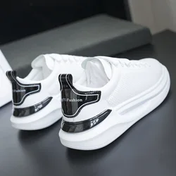 New autumn white shoes, men's sports shoes, couple's casual shoes, thick-soled sneakers, tennis shoes, women's running shoes