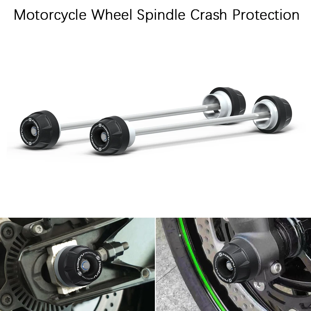 For Aprilia RS660 Tuono 660 2021-2025 Front Rear Wheel Protector Axle Fork Crash Slider Fit Accessories