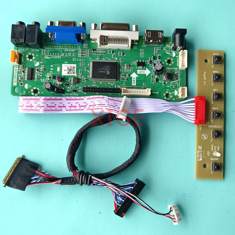 

Плата контроллера драйвера для M140NWR1 R0 M140NWR2 R0/R1/R2 Kit DIY 14 "1366x768, экран ноутбука, HDMI-совместимый VGA DVI, 40-контактный LVDS