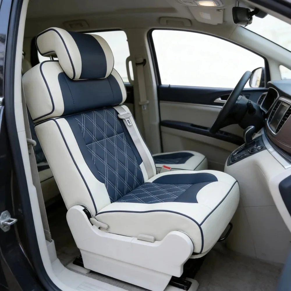 Luxury Mini Bus Folding Seats with Adjustable Backrest - Wholesale Custom Passenger Seats for MPVs Van & Motorhome Modifications