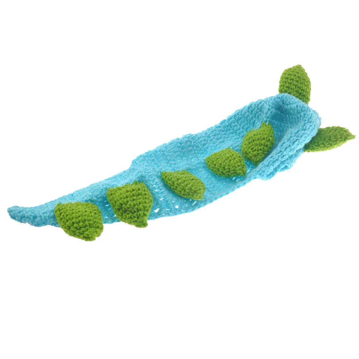 

Newborn Crochet Hat 0-6 Months Dinosaur Pattern Handmade Knit Infant Clothing Photo Shoot Accessory Soft Elastic