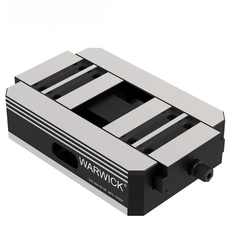 KSS125-180 4th 5th Axis Centric Vise Workholding Fixtures Compact Versatile Self Centering Vise لتصنيع UMC