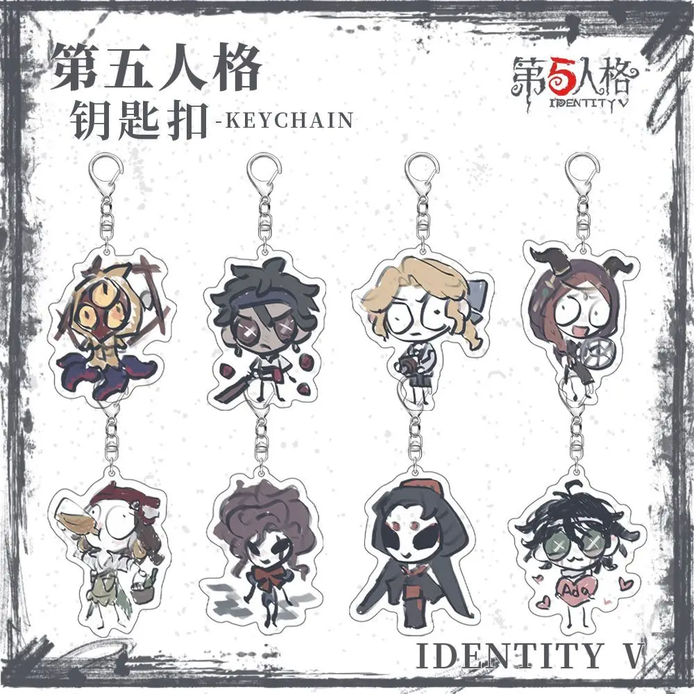 Emil Edgar Valden Ganji Gupta Fiona Gilman Keigan Mary Vera Nair Percy Tracy Reznik Identity V Anime Acrylic Pendant Keychain