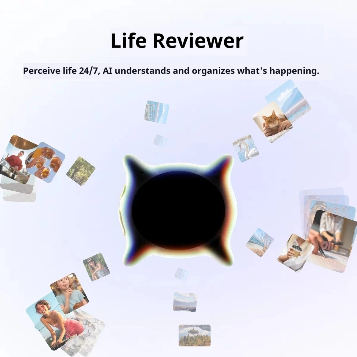 Looki L1 Smart Robot Automatic Recording Of Life Robot AI Automatically Generates Vlog State Perception Life Perception