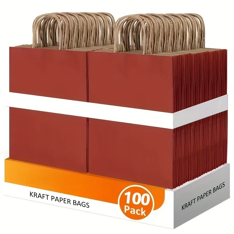 100-pezzi-di-sacchetti-regalo-rossi-in-carta-con-manico-per-articoli-di-artigianato-shopping-vendita-al-dettaglio-feste-sacchetti-kraft-per-forniture-per-feste-di-compleanno-e-matrimoni