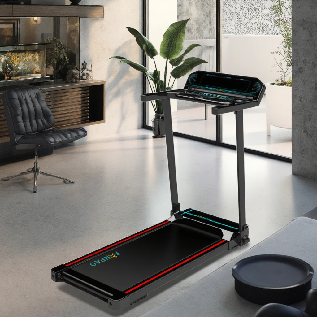 

ZJW STLF High Quality 2025 Popular Folding Installation Free Data ing Walking Pad Cardio Exercise Running Fitness Treadmi