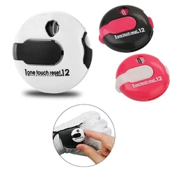 Mini Handheld Golf Shot Count Stroke Putt Score Counter Digital Scoring Keeper with Glove Clip Golf Training Aids Tool