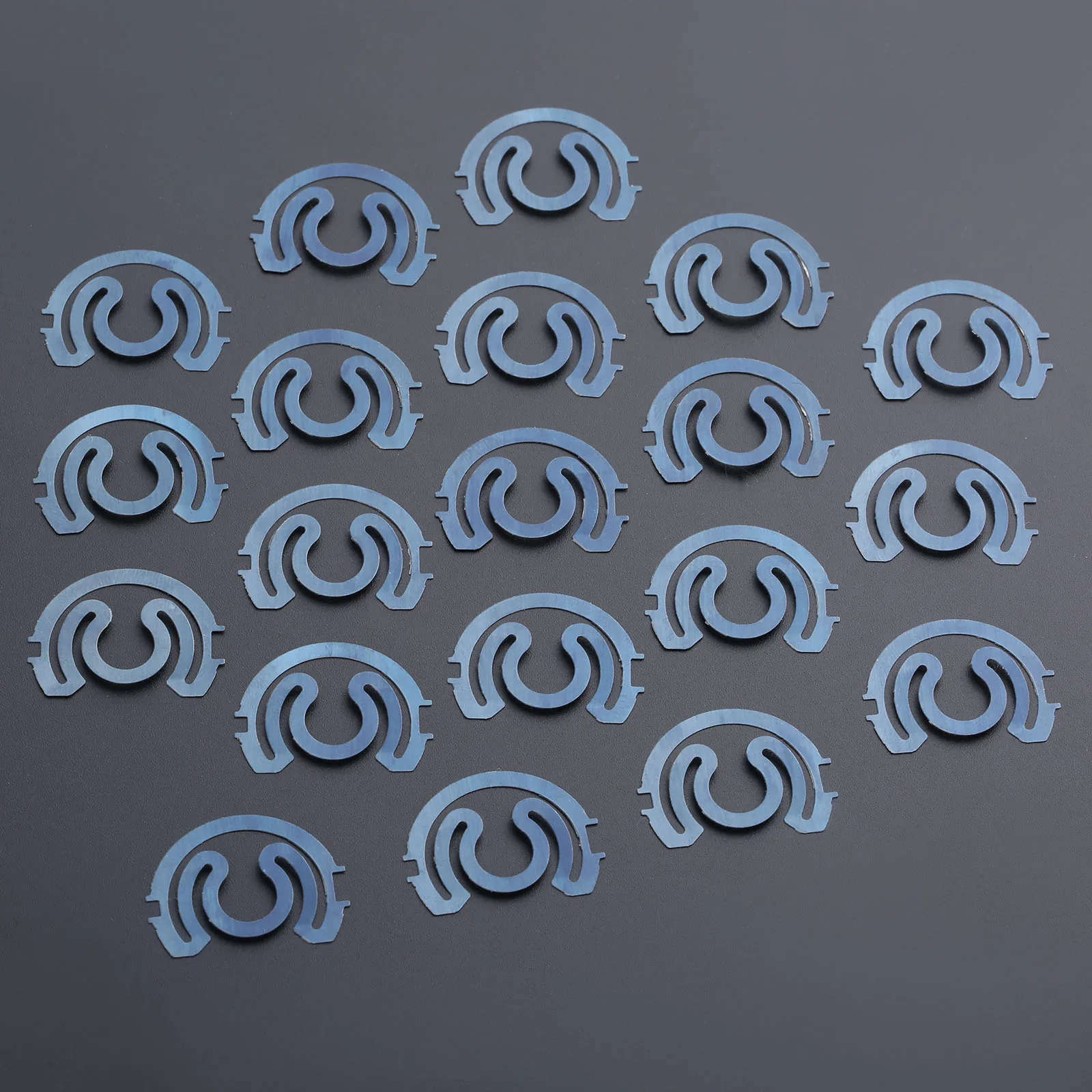 20Pcs 22*16mm Bobbin Case Spring For JUKI SINGER CONSEW BROTHER Single Needle Straight Stitch Sewing Machin Metal Durable