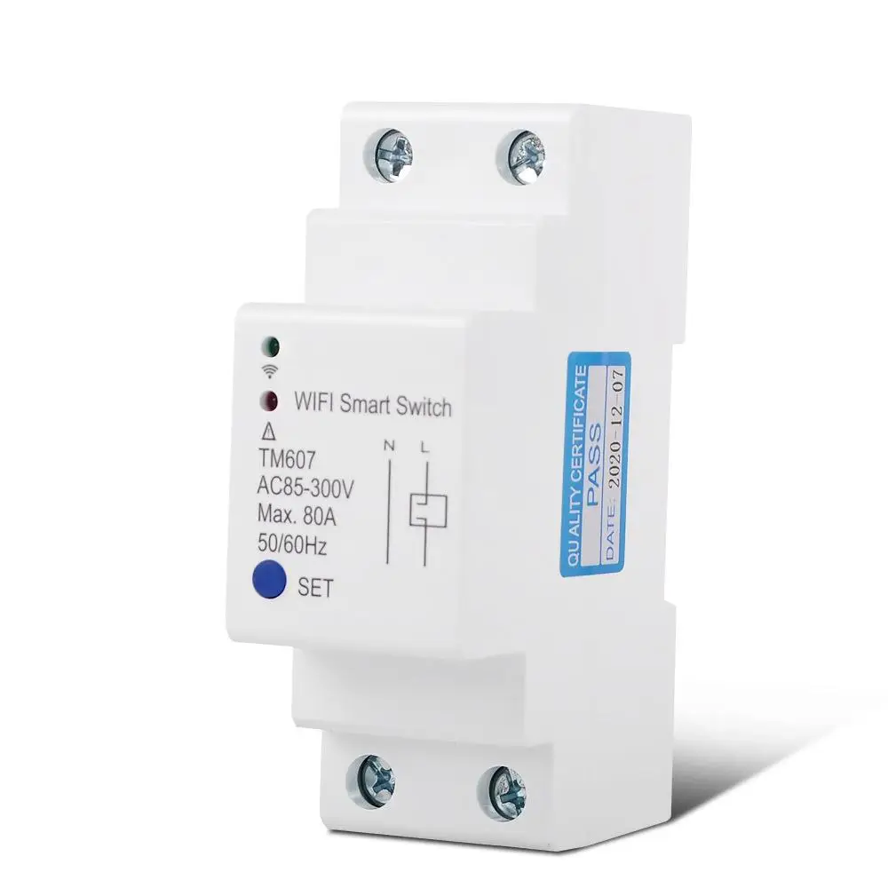 

TM607 WiFi Timer Tuya APP Wireless Remote Control Smart Switch Countdown Time Switch Breaker DIY Lights for Alexa Google Home