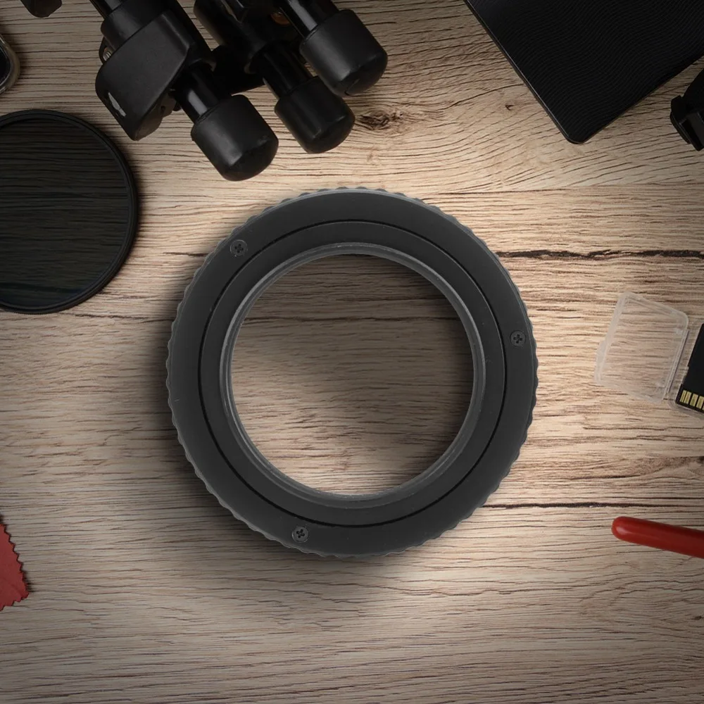 

M42 to M42 Adjustable Focusing Helicoid Lens Adapter Macro Tube Accessory (17-31mm)