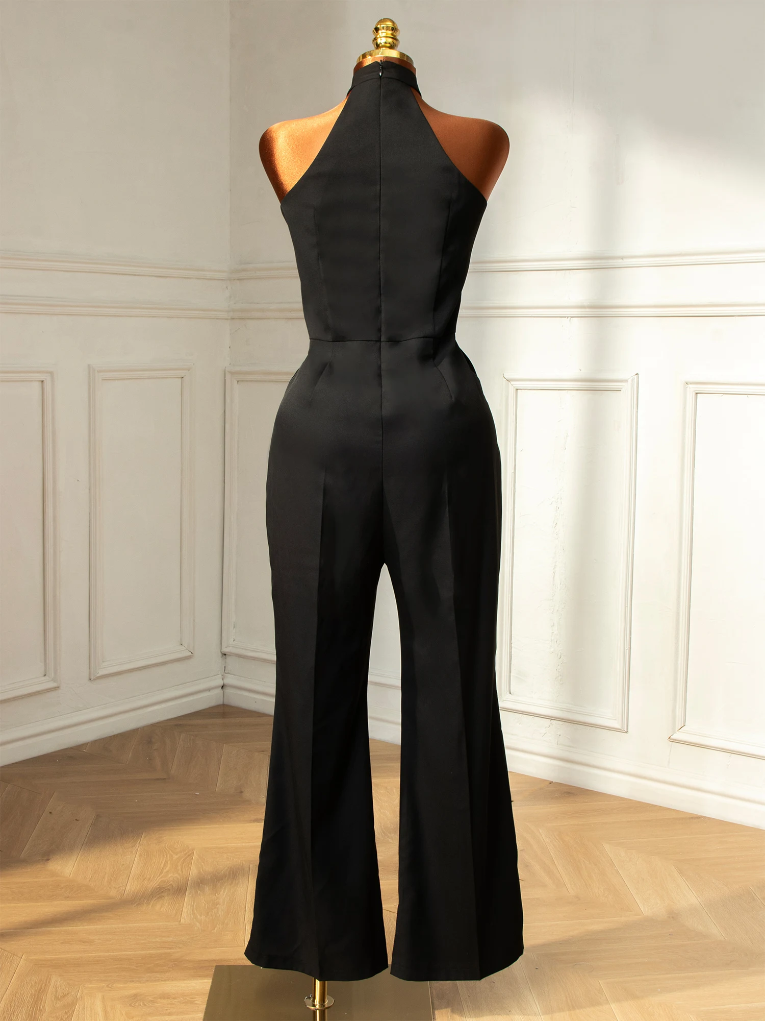Mono sin mangas con cuello en - Women'S Elegant Formal Wear reseña y precio