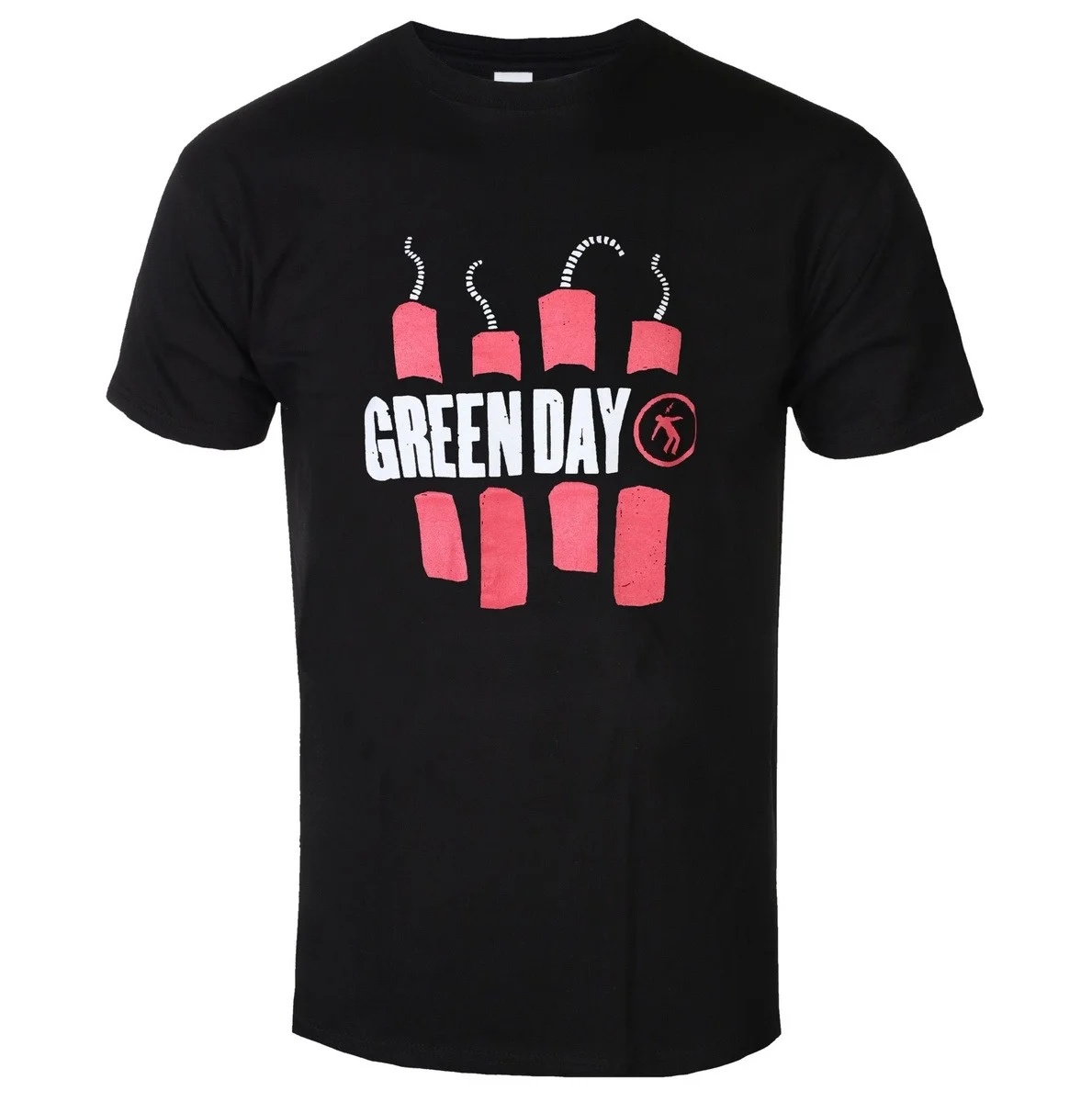 Green Day American Idiot Herzgranaten-Grafik-T-Shirt Klassischer Punk-Rock Retro Streetwear Locker Sitzend Unisex für Musikfans – Detail 4